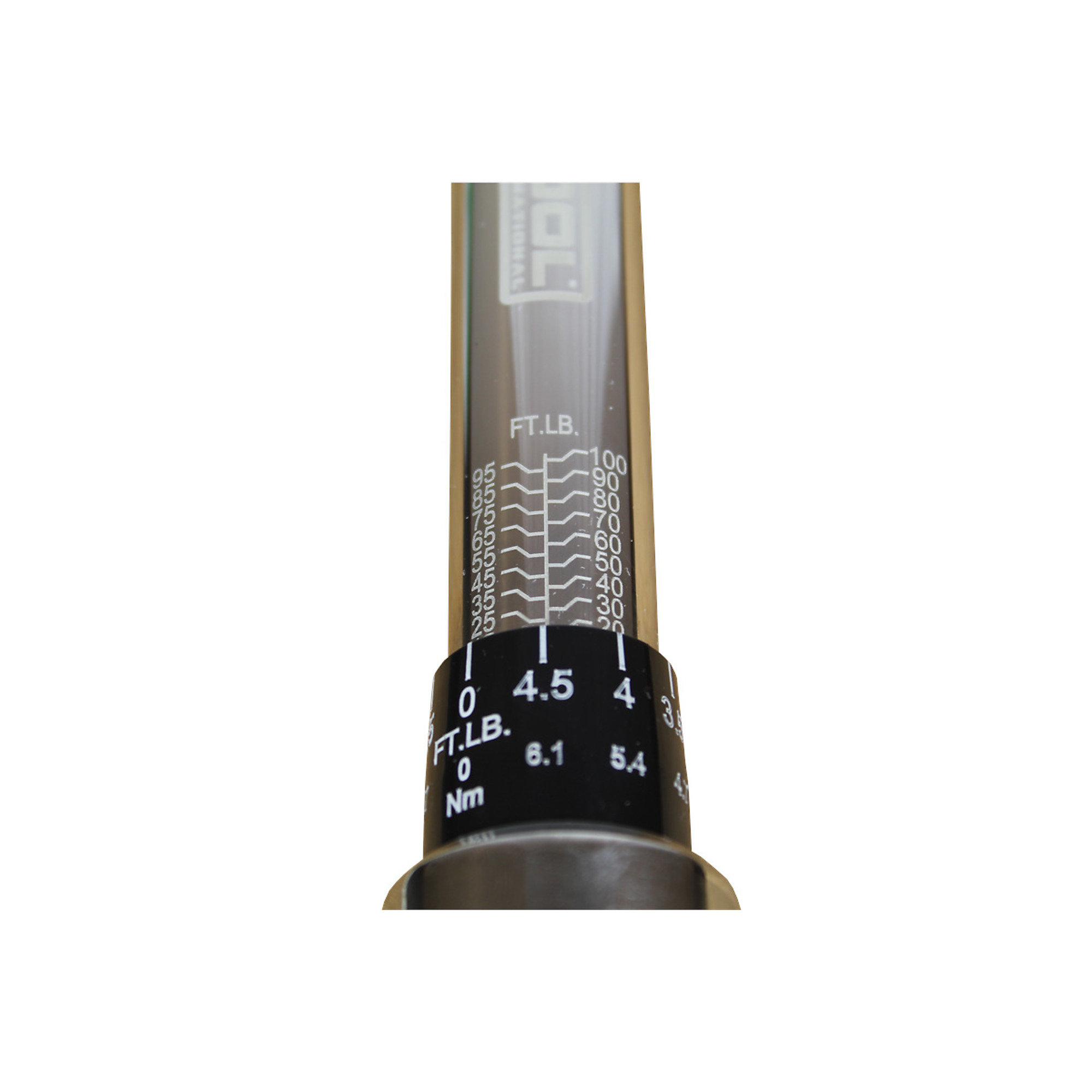 K-Tool International Torque Wrench — 3/8in. Drive, 10–100 ft./lbs., Ratcheting, Model# KTI72121A